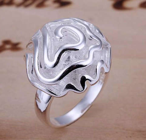 Eye Catching 925 Sterling Silver Rose Ring Imported Filled