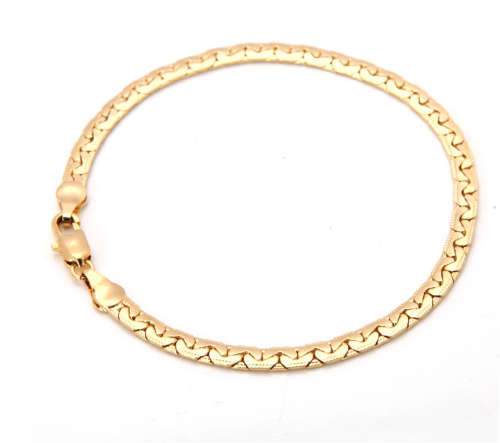 Classy 18ct Yellow Gold Filled Unisex Imported Bracelet