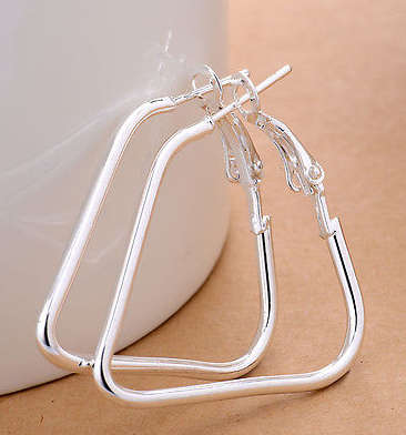 Impressive 925 Sterling Silver Earrings Imported Filled Jewelry
