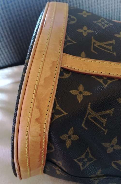 Genuine Authentic Louis Vuitton GM Bucket Handbag