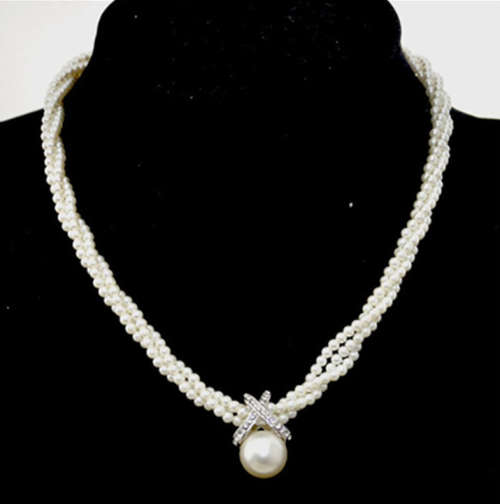 Gorgeous Imported Chunky Imitation Pearl Neck Choker