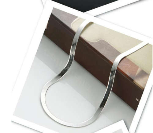 Elegant 925 Sterling Silver Imported Filled Neck Chain