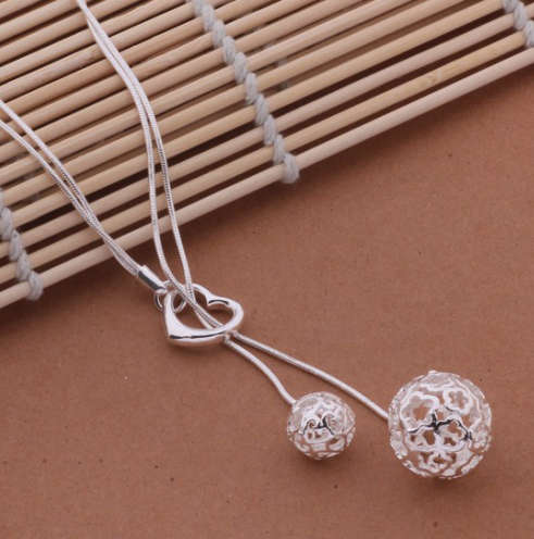 Gorgeous 925 Sterling Silver Imported Charm Pendant Neck Chain with 925 Marking Filled Jewelry