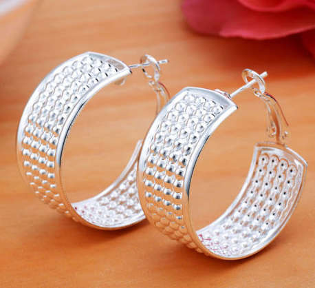 Amazing 925 Sterling Silver Imported Filled Earrings