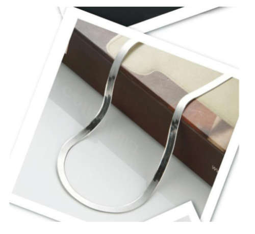 Elegant 925 Sterling Silver Imported Filled Neck Chain