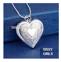 Sparkling 925 Sterling Silver Heart Shape Locket & Free Neck Chain Imported Filed Jewelry