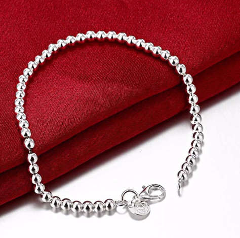 SUPER-B Petite 925 Sterling Silver Imported Filled   Bracelet