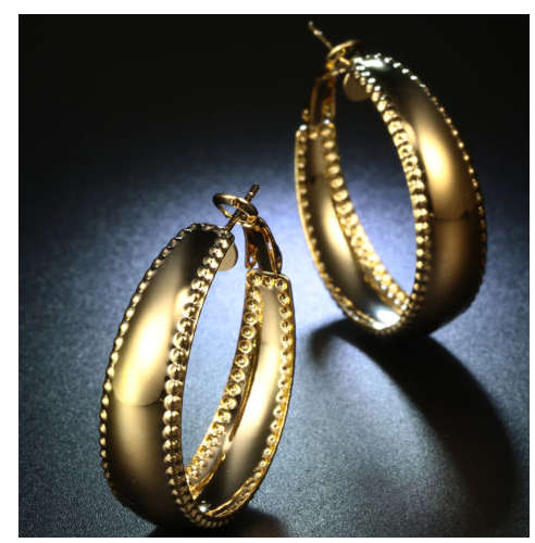 Classy Imported (Sissy-Girls) Yellow Gold Imported Filled Earrings