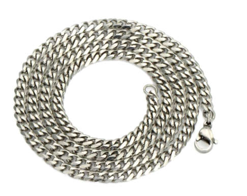 Gorgeous 7mm Stainless Steel Unsex Neck Chain