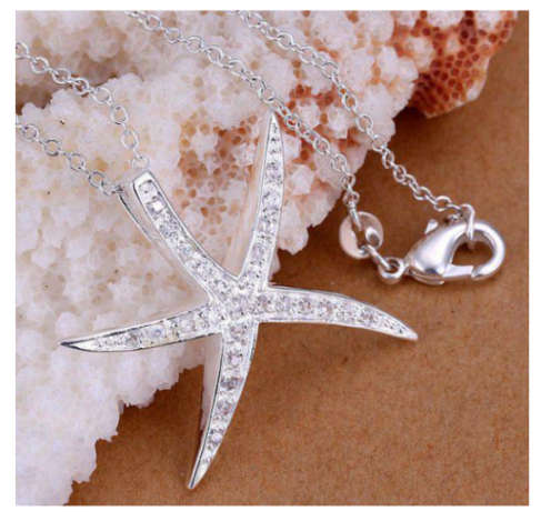 Glamorous (SissyGirls) Sim.Diamond Pendant with Free Matching Neck Chain