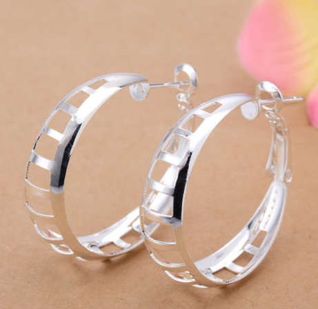 Sassy 925 Sterling Silver Imported Filled Earrings
