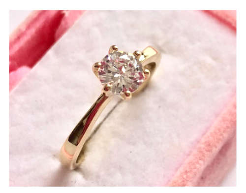 Popular **SISSYGIRLS** 1.2ct Sim. Diamond Ring Imported