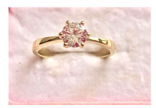 Popular **SISSYGIRLS** 1.2ct Sim. Diamond Ring Imported