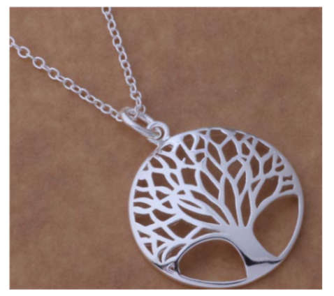 Fancy (SISSYGIRLS) 925 Sterling Silver Tree Of Life Pendant Imported Filled Jewellery
