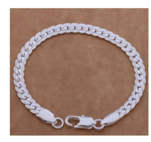 Exquisite 925 Sterling Silver Bracelet Imported Quality Filled Jewellery