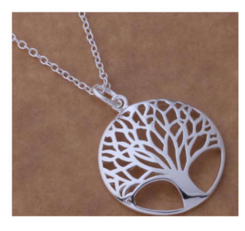 Fancy (SISSYGIRLS) 925 Sterling Silver Tree Of Life Pendant Imported Filled Jewellery
