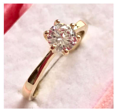 Popular **SISSYGIRLS** 1.2ct Sim. Diamond Ring Imported