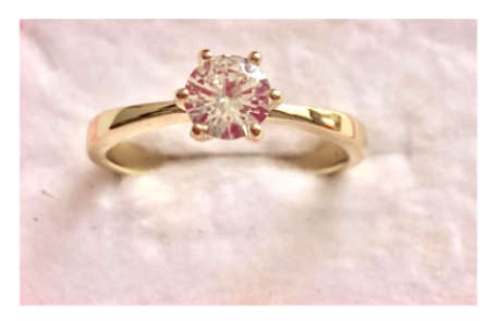 Popular **SISSYGIRLS** 1.2ct Sim. Diamond Ring Imported
