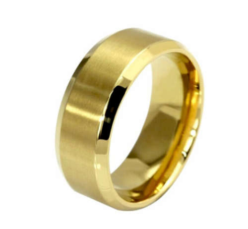 New Hot Unisex Glossy Wedding 316L Stainless Steel Imported Ring