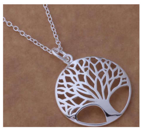 Fancy (SISSYGIRLS) 925 Sterling Silver Tree Of Life Pendant Imported Filled Jewellery
