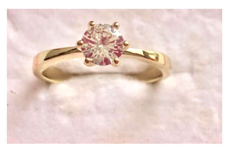 Popular **SISSYGIRLS** 1.2ct Sim. Diamond Ring Imported