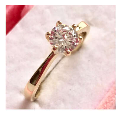 Popular **SISSYGIRLS** 1.2ct Sim. Diamond Ring Imported