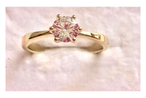Popular **SISSYGIRLS** 1.2ct Sim. Diamond Ring Imported
