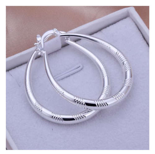 Sparkling 925 Sterling Silver Earrings Imported Filled Jewellery