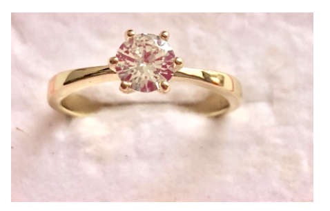 Popular **SISSYGIRLS** 1.2ct Sim. Diamond Ring Imported