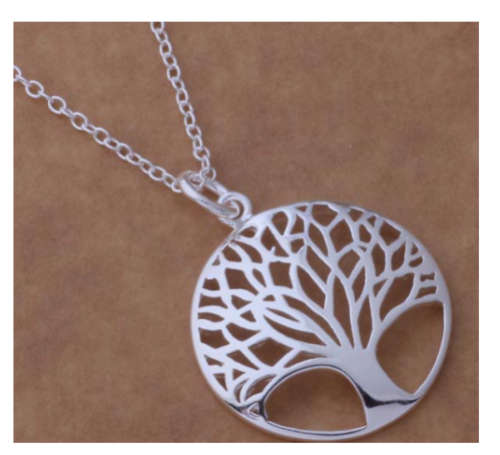 Fancy (SISSYGIRLS) 925 Sterling Silver Tree Of Life Pendant Imported Filled Jewellery