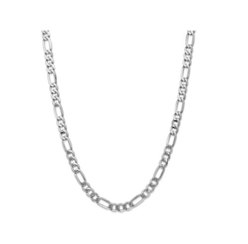 Stylish 2mm Figaro Unisex 925 Sterling Silver Neck Chain Imported Filled Jewellery
