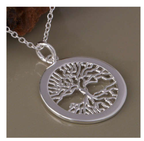 Fancy New Arrival (SISSYGIRLS) 925 Sterling Silver Tree Of Life Pendant Imported Filled Jewellery