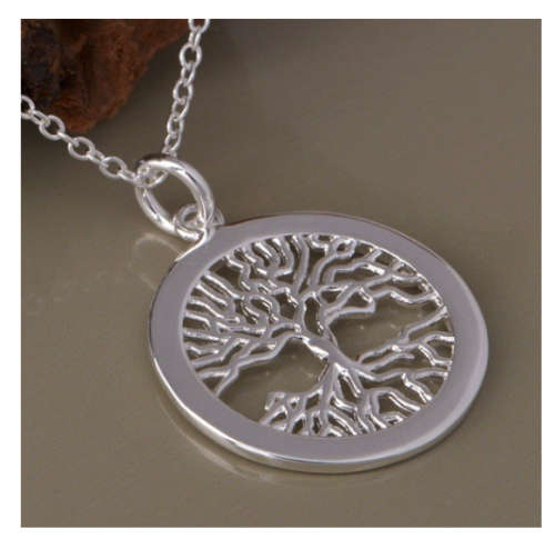 Fancy New Arrival (SISSYGIRLS) 925 Sterling Silver Tree Of Life Pendant Imported Filled Jewellery