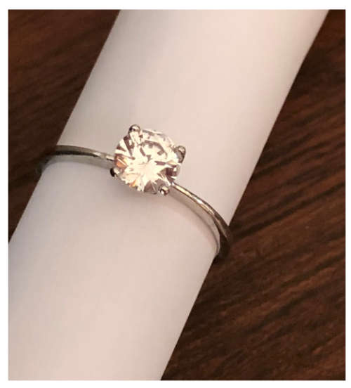 Popular **SISSYGIRLS** 1.2ct Sim. Diamond Ring Imported