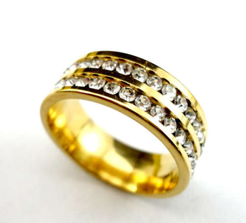 Attractive Sim Square Cut Diamond Set in 14ct Yellow Gold Earrings Imported Filled Jewellery