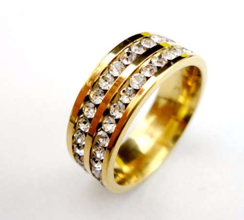 Attractive Sim Square Cut Diamond Set in 14ct Yellow Gold Earrings Imported Filled Jewellery