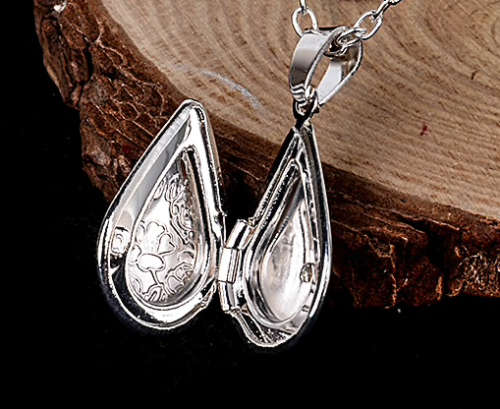 High Fashion 925 Sterling Silver Locket with Free Neck Chain Imported Filled Jewellery