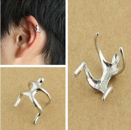 AWESOME AND FUNKY926 SILVER  EAR CLIP
