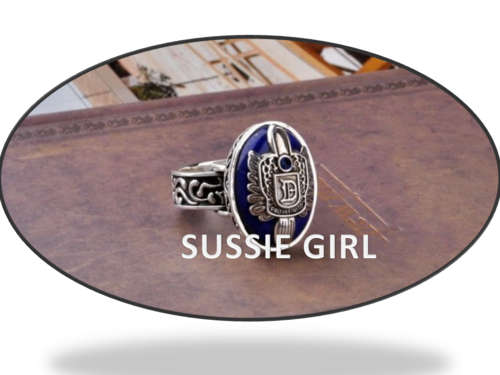 VAMPIRE DIARIES Damon Salvatore Brother Signet Vintage Retro RING