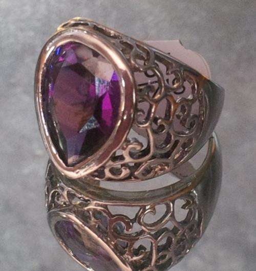 BOLD AND BEAUTIFUL AMETHYST RING