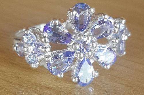 -- Sexy and Sassy -- Solid Genuine 925 Sterling Silver Ring # Size 6.5