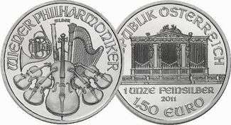 2011 Austrian Silver Philharmonic 1 oz