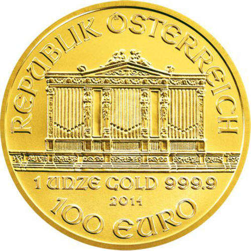 Austrian Gold Philharmonic 1 oz 2014 (for Mireille Only)