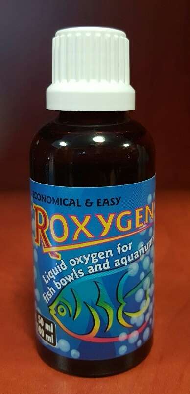 Roxygen 50ml - Liquid Oxygen for Aquariums/Fish Bowls