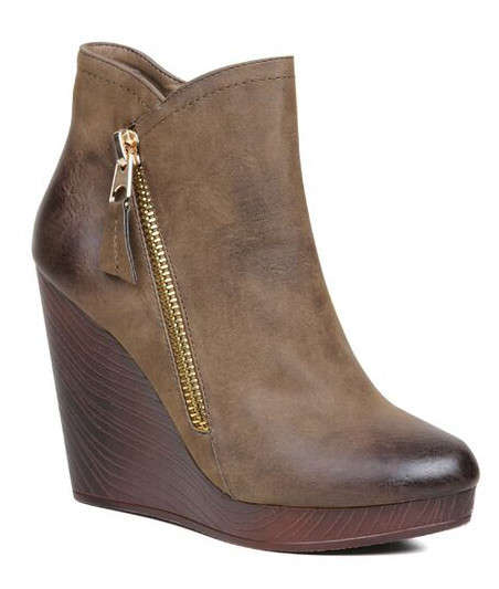 * Taupe Boots * MISS BLACK - Jay Sizes 3, 4, 5, 6, 7