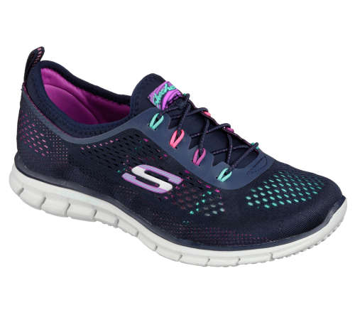 Original SKECHERS - Glider Harmony Navy/Multi - Sizes 3, 4, 5, 6, 7