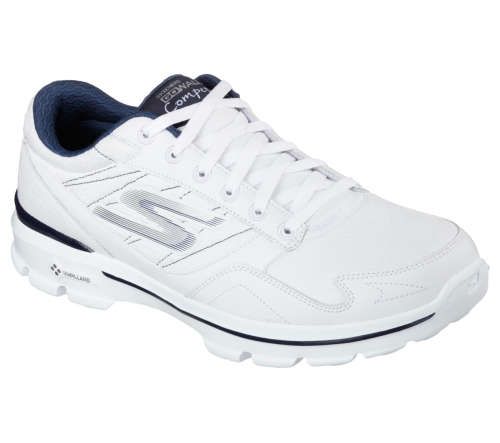 Original SKECHERS - Go Walk 3 Compete LT White/Navy - Sizes 7, 8, 9, 10, 11, 12, 13