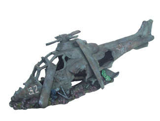 Ornament - Sunken Helicopter