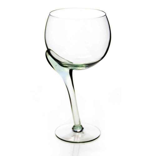 NGWENYA GLASS Crooked Oversize Red Wine Glass - Handmade