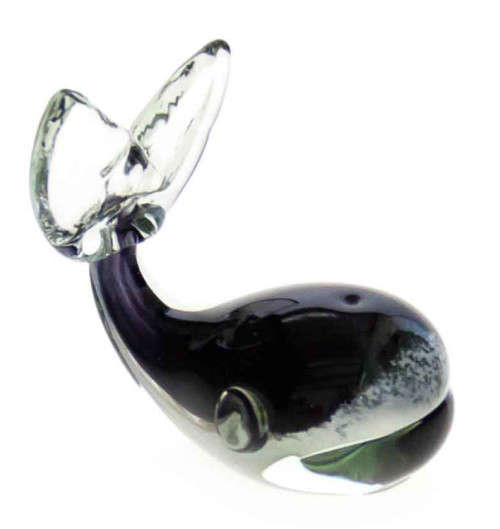 NGWENYA GLASS Whale Small - Handmade